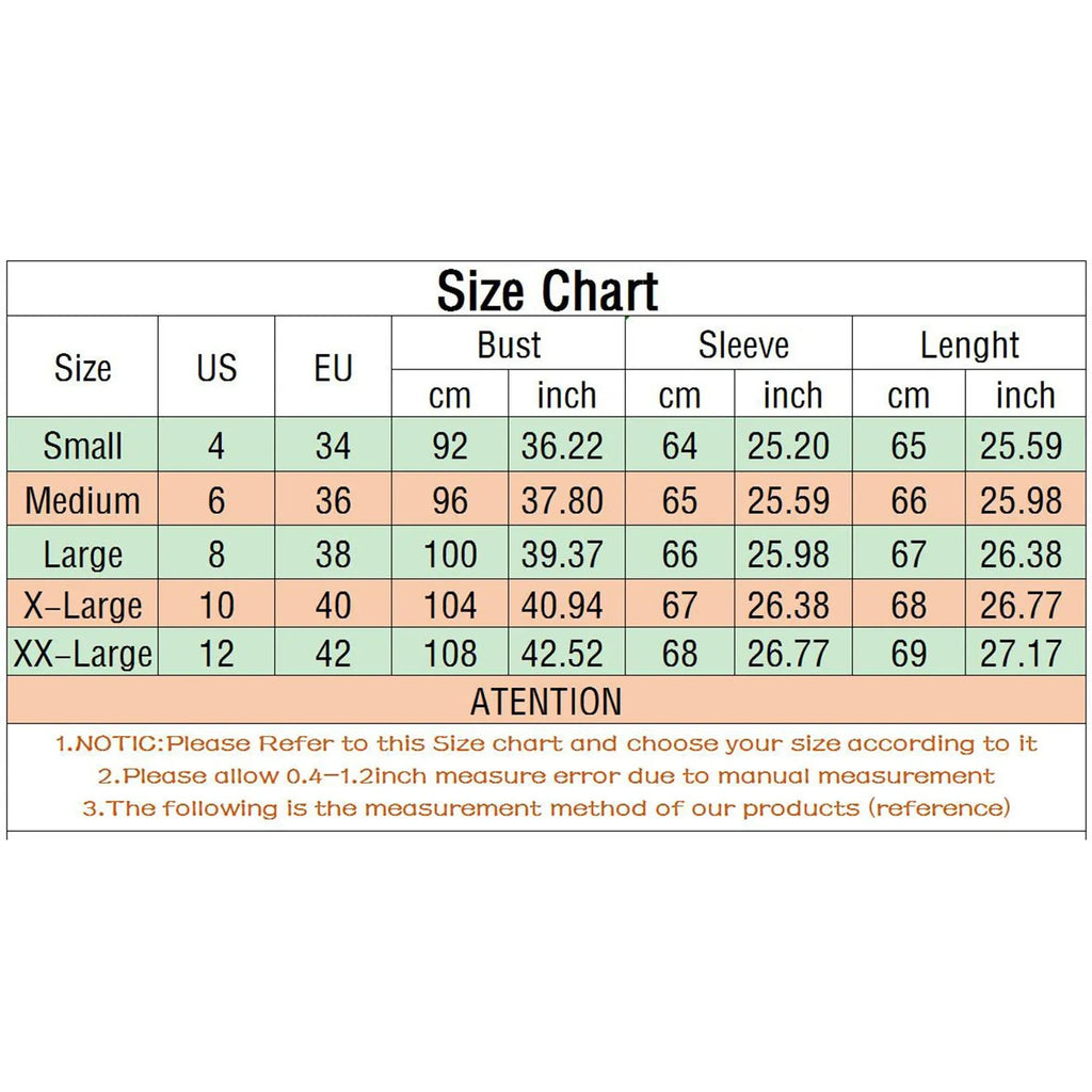 Womens Plain Christmas Jumper Size guide