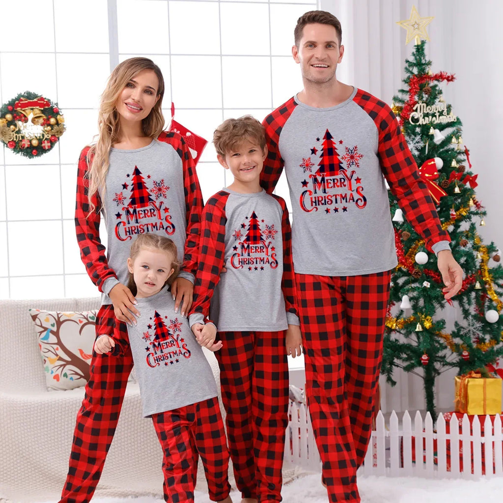 Merry Christmas Plaid Pyjamas