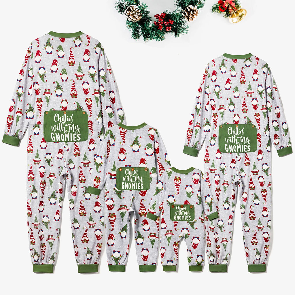 Matching Gnome Christmas Pyjamas