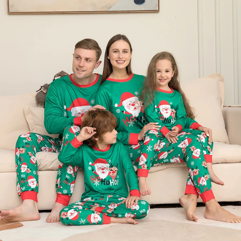 Santa & Reindeer Christmas Pyjamas