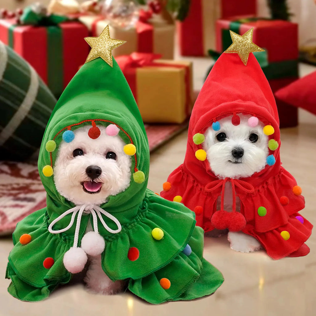 Dog Christmas Tree Hoodie